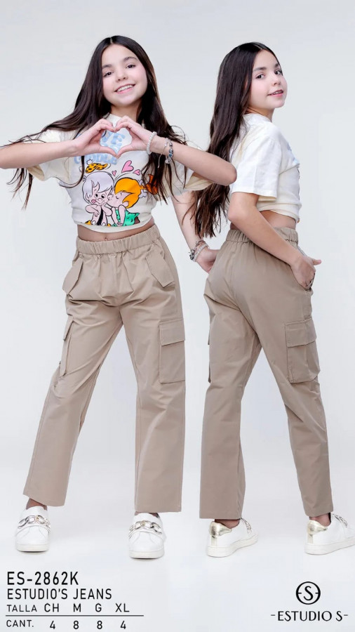 Pantalón de niña Estudio S cargo 1